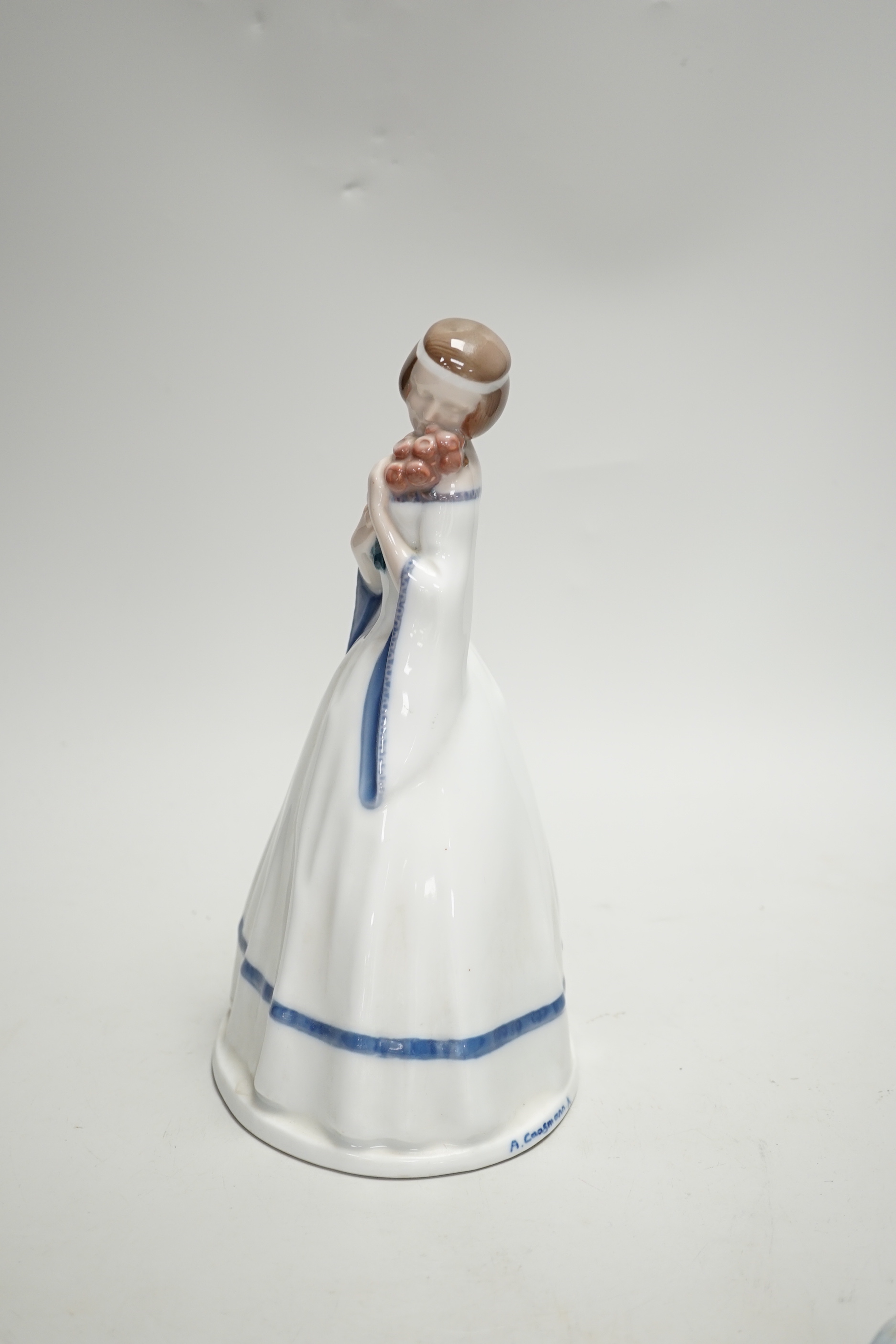 Two Rosenthal figurines comprising Rose Maid and Gilding Flight, the largest 25cm high